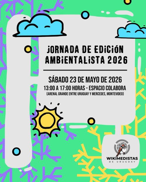 Jornada de edición ambientalista