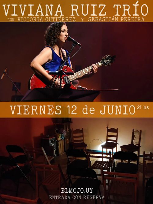 Viviana Ruiz Trío en El Mojo | Viernes 12 de junio