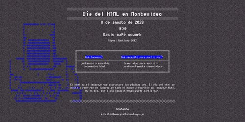 Día del HTML en Montevideo
