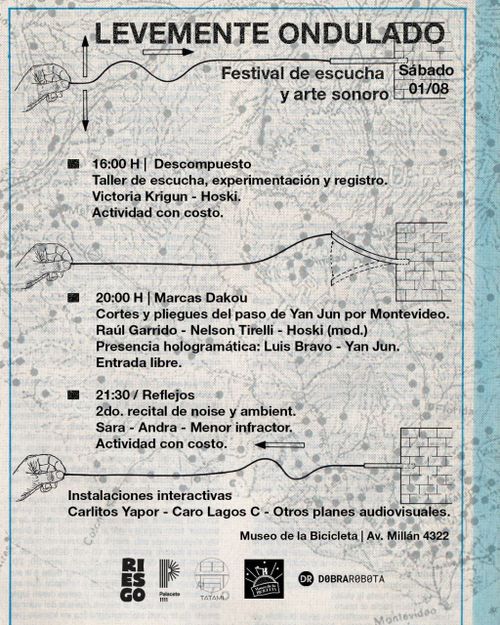 Levemente ondulado. Festival de escucha y arte sonoro